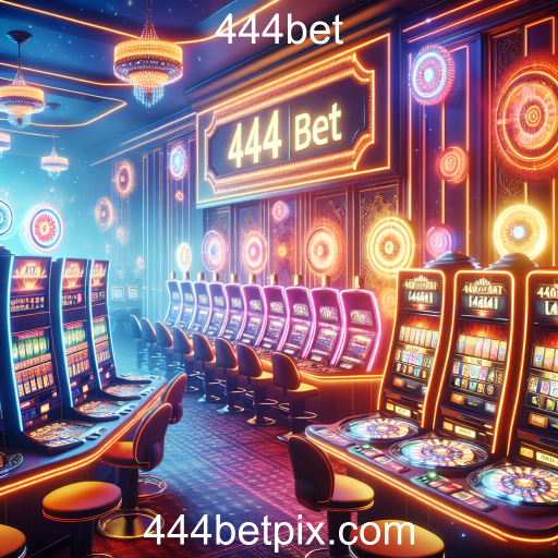 Explore a Emoção dos Jogos de Cassino no 444bet