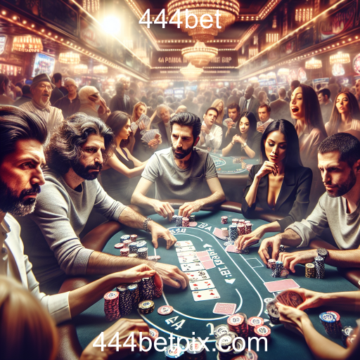 Descubra o Mundo do Poker na 444bet: Estratégia e Diversão Garantidas